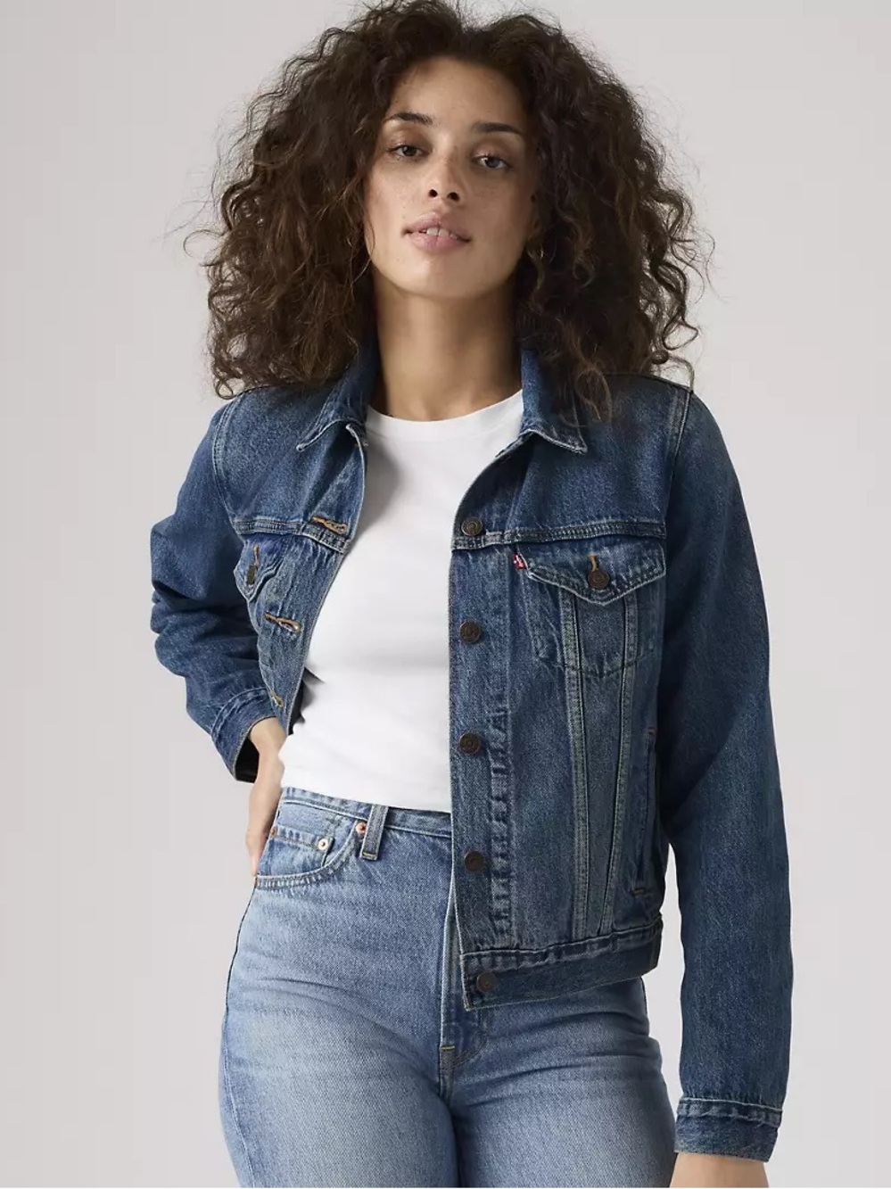 Vintage Levi’s Acid Wash Trucker Jean Jacket